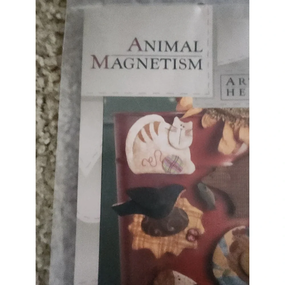 Animal Magnets Sewing Project Animal Magnetism Art To Heart Nancy Halvorsen‎